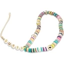 Guess GUSTPEAM Phone Strap multicolor Heishi Beads