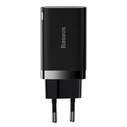 Φορτιστής Πρίζας Baseus Super Si Pro Quick USB + USB-C 30W (black)