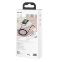 Καλώδιο USB to Lightning Baseus Cafule 2.4A 1m (purple)