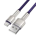 Καλώδιο USB to Lightning Baseus Cafule 2.4A 1m (purple)