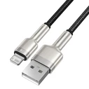Καλώδιο USB to Lightning Baseus Cafule 2.4A 0 25m (black)