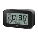 Ρολόι Ξυπνητήρι Life ACL-201 With Thermometer Black