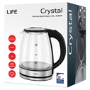Βραστήρας Life Crystal 1.8l