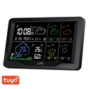 Μετεωρολογικός Σταθμός Life TUYA Smart Wi-Fi με εξωτερικό αισθητήρα και οθόνη 7.5"