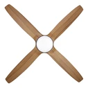 LiFE GRANDE APELIOTES NATURE 56-inch (142 cm) DC Ceiling Fan with LED Light and Remote, 38W