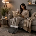 LiFE Ηλεκτρική Θερμοφόρα Ποδιών HAPPY FEET Wellness Series 30x30εκ. (Γκρί)