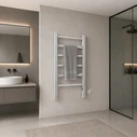 LiFE WARM & DRY Ηλεκτρική Πετσετοκρεμάστρα 100W 86x53cm Λευκή