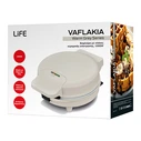 LiFE VAFLAKIA Warm Grey Series 221-0556 Waffle Maker 1000W