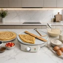 LiFE TERRAZZO Warm Grey Series Crepe Maker 30 cm 1200W