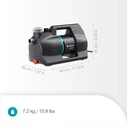 Gardena Ηλεκτρική Αντλία Κήπου 4600 Silent (09070-20)