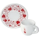 Bialetti Set of 2 Espresso Briki Silver