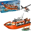 LEGO City Coast Guard Rescue Boat & Helicopter - 742 pieces, Age 7+, Model 60504