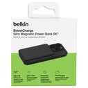 Belkin BoostCharge Slim Magnetic Power Bank 5000mAh 5W with USB-C Port - Black