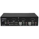 KVM με 2 Θύρες Startech SV231DPUA
