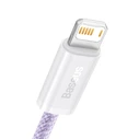 Καλώδιο USB to Lightning Baseus Dynamic 2.4A 2m (Purple)