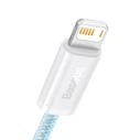 Καλώδιο Lightning Baseus Dynamic USB to Lightning, 2.4A, 2m (blue)