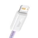 Καλώδιο USB to Lightning Baseus Dynamic 2.4A 1m (purple)