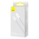Καλώδιο USB to Lightning Baseus Dynamic 2.4A 1m (purple)
