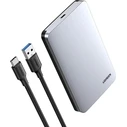UGREEN CM300 pocket enclosure for 2.5 \'\' SATA 3.0 6Gbps hard disk gray + cable USB - USB Type C 0.5m