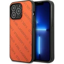 Karl Lagerfeld KLHCP13LPTLO Apple iPhone 13 Pro hardcase orange Perforated Allover