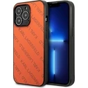 Karl Lagerfeld KLHCP13XPTLO Apple iPhone 13 Pro Max hardcase orange Perforated Allover