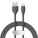 Καλώδιο USB to Lightning Baseus Jelly 2 4A 1 2m (black)