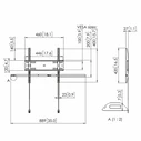 Βάση Τηλεόρασης Vogel's 7045000 55" 50 kg