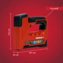 Arrow ET501C Cordless 5-in-1 Professional Staple and Nail Gun (Cordless Electric Multi-Tacker)