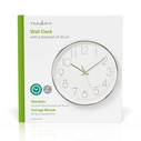 Ρολόι Τοίχου Nedis CLWA015PC30SR