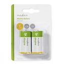 Αλκαλικές Μπαταρίες NEDIS C 1.5 V 2 Pieces Blister