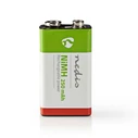 Επαναφορτιζόμενη Μπαταρία Nedis BANM9HF91B 9V 250mAH Ni-MH