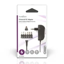 Universal Τροφοδοτικό Nedis ACPA002 AC Power 3/4.5/5/6/7.5/9/12 VDC, 1.5 A