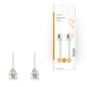 Καλώδιο Rj11 NEDIS Telecom Male To RJ11 Male 10.0 M White Tcgp90200wt100