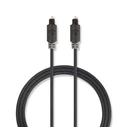 Καλώδιο Οπτικής Ίνας Nedis Audio Cable TosLink Male to TosLink Male 1.0 m