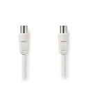 Καλώδιο RF Nedis CSGB40000WT20 male to female 2m White