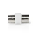 Αντάπτορας Coaxial Nedis Satellite & Antenna IEC Female White (CSGB40941WT)