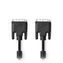 Καλώδιο Nedis CCGB32000BK20 DVI Male to Male 2m