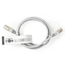 Καλώδιο Δικτύου Nedis CAT5e F/UTP, 1.0m Σε Γκρί Χρώμα