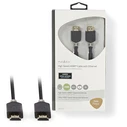 Καλώδιο Nedis HDMI High Speed Με Ethernet Αρσ. - Αρσ. 3.00m Σε Ανθρακί Χρώμα