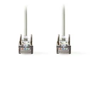 Καλώδιο Δικτύου Nedis CAT5e SF/UTP, 0.15m, Σε Γκρι Χρώμα