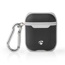 Θήκη για Apple Airpods Nedis APCE100BKGY μαύρο/γκρι