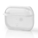 Θήκη για Apple Airpods Pro Nedis APPROCE100TPWT διαφανές/λευκό