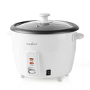 Βραστήρας Ρυζιού Nedis KARC06WT 300Watt 0.6L White