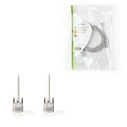 Καλώδιο Δικτύου Nedis Cat 5e male to male RJ45 1m Grey CCGP85100GY10