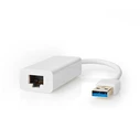 Αντάπτορας Δικτύου USB Nedis Male - RJ45 Female 1 Gbit 0,2 m White CCGP61950WT02