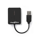 Card Reader Nedis CRDRU2300BK Multicard USB 2.0
