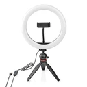 Ring Light Nedis RLSTND100BK 10inch 120 LED's 2700 - 6700K Tripod Black