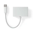 Αντάπτορας USB-C Nedis CCGB65900WT01 Male - 3.5mm Female 0.10m White