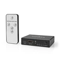 HDMI Switch Nedis VSWI3493AT 3PORTS 3x INPUT - 8K@60Hz 45Gbps Anthracite