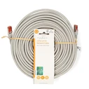 Καλώδιο Δικτύου Nedis CAT 6, S/FTP, 30m σε γκρι χρώμα.